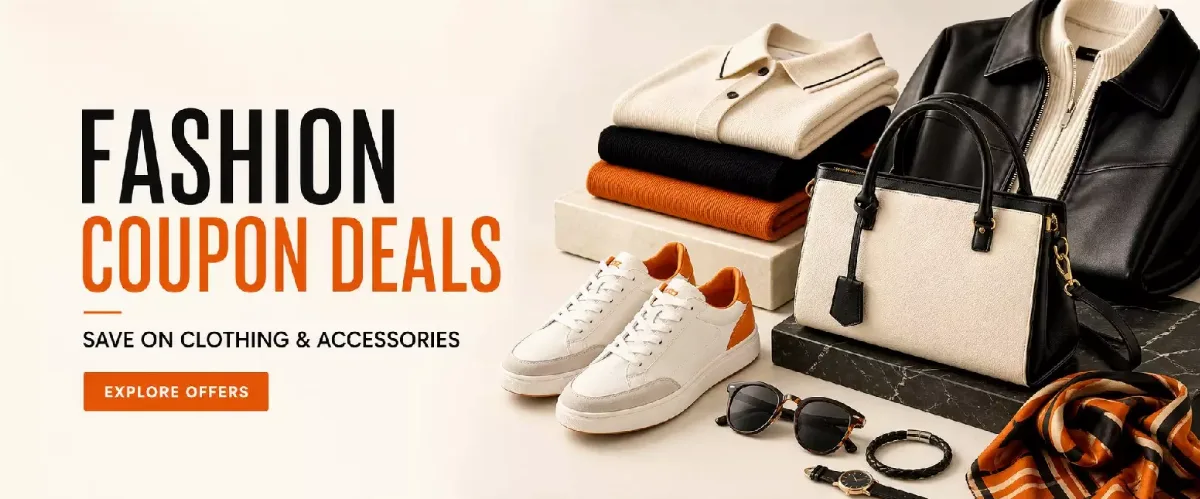 Fashion coupon codes for clothing shoes and accessories