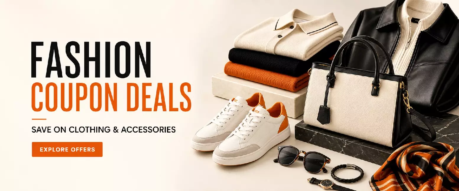 Fashion coupon codes for clothing shoes and accessories