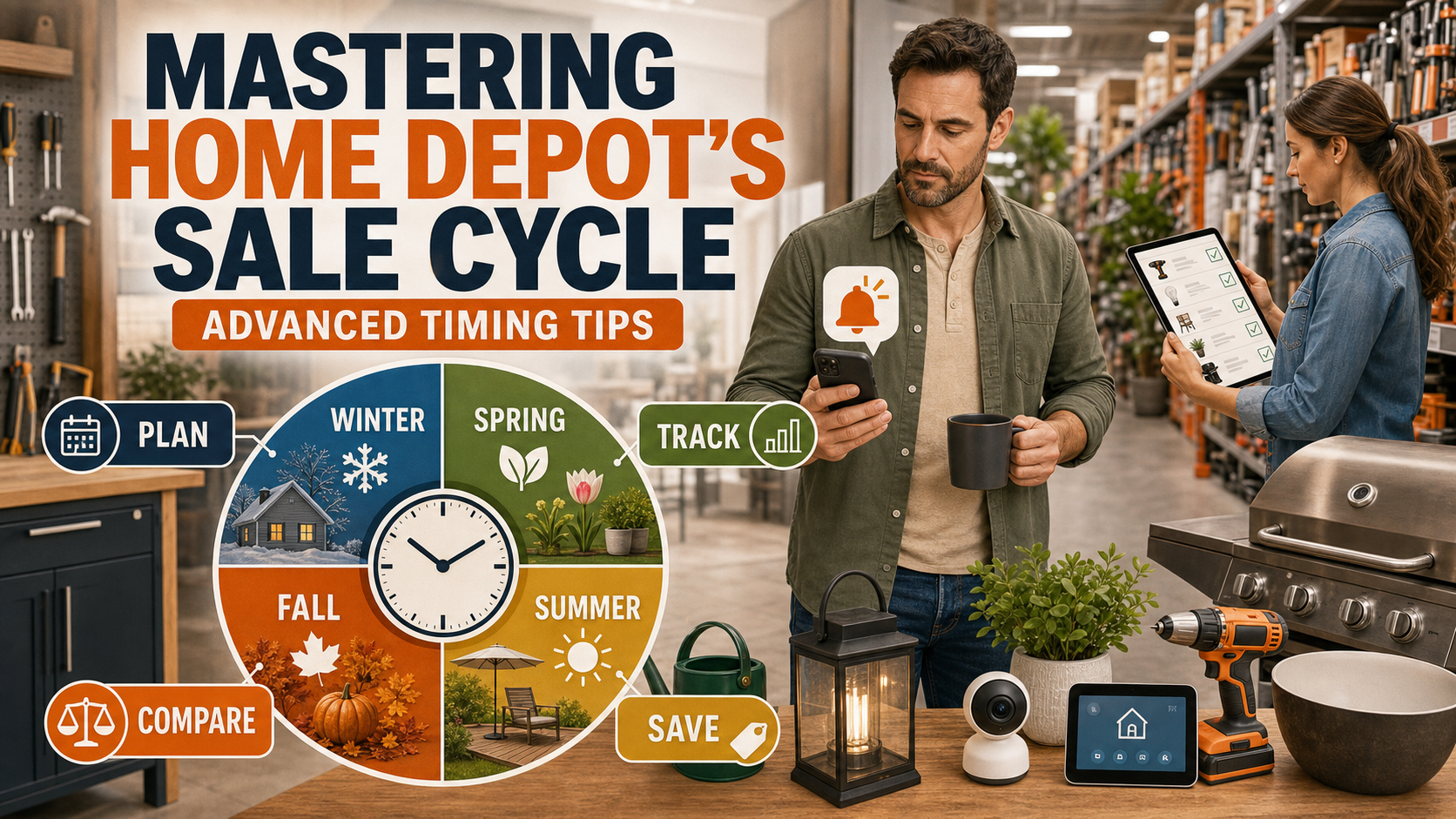 Mastering Home Depot's sale cycle - best times to buy tools