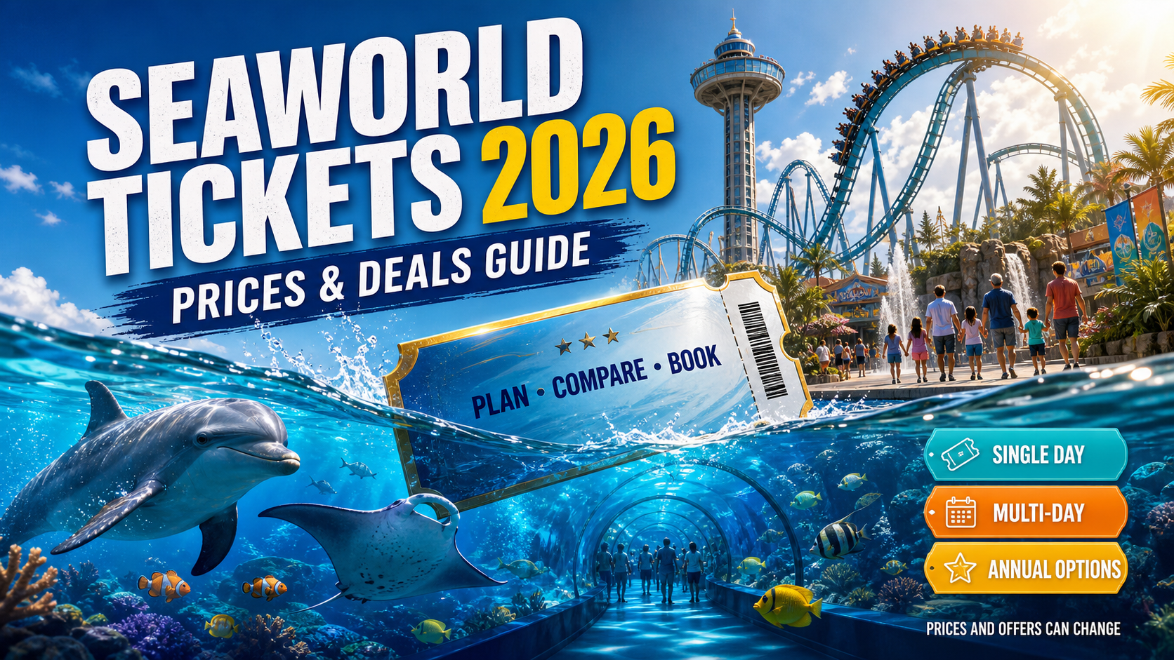 SeaWorld Tickets 2026: Prices & Deals Guide