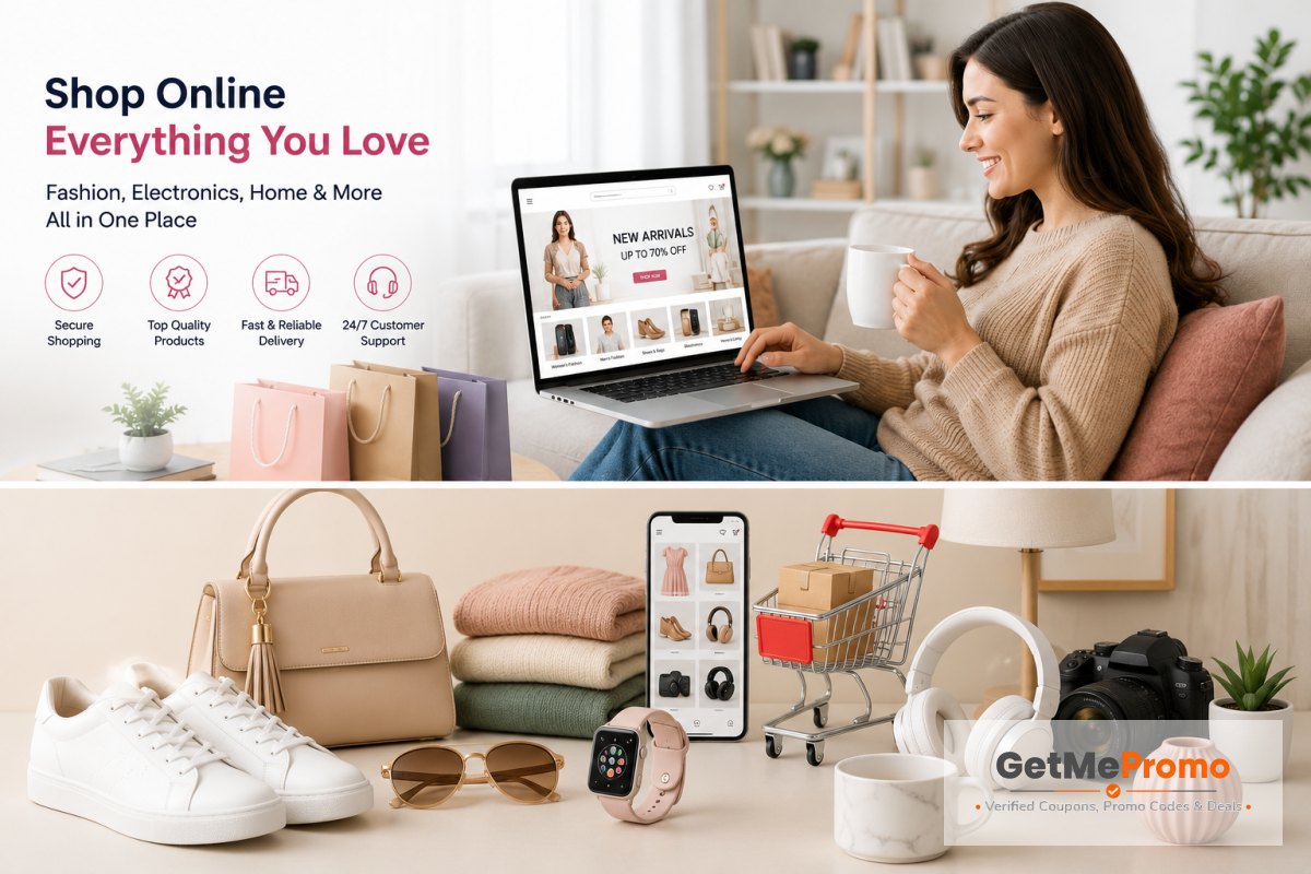LightInTheBox shopping categories — fashion, bags, electronics and home
