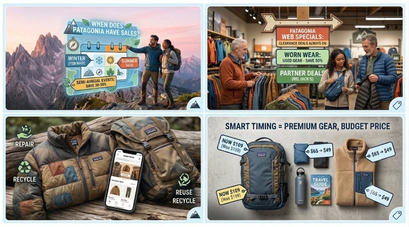 when does patagonia have sales